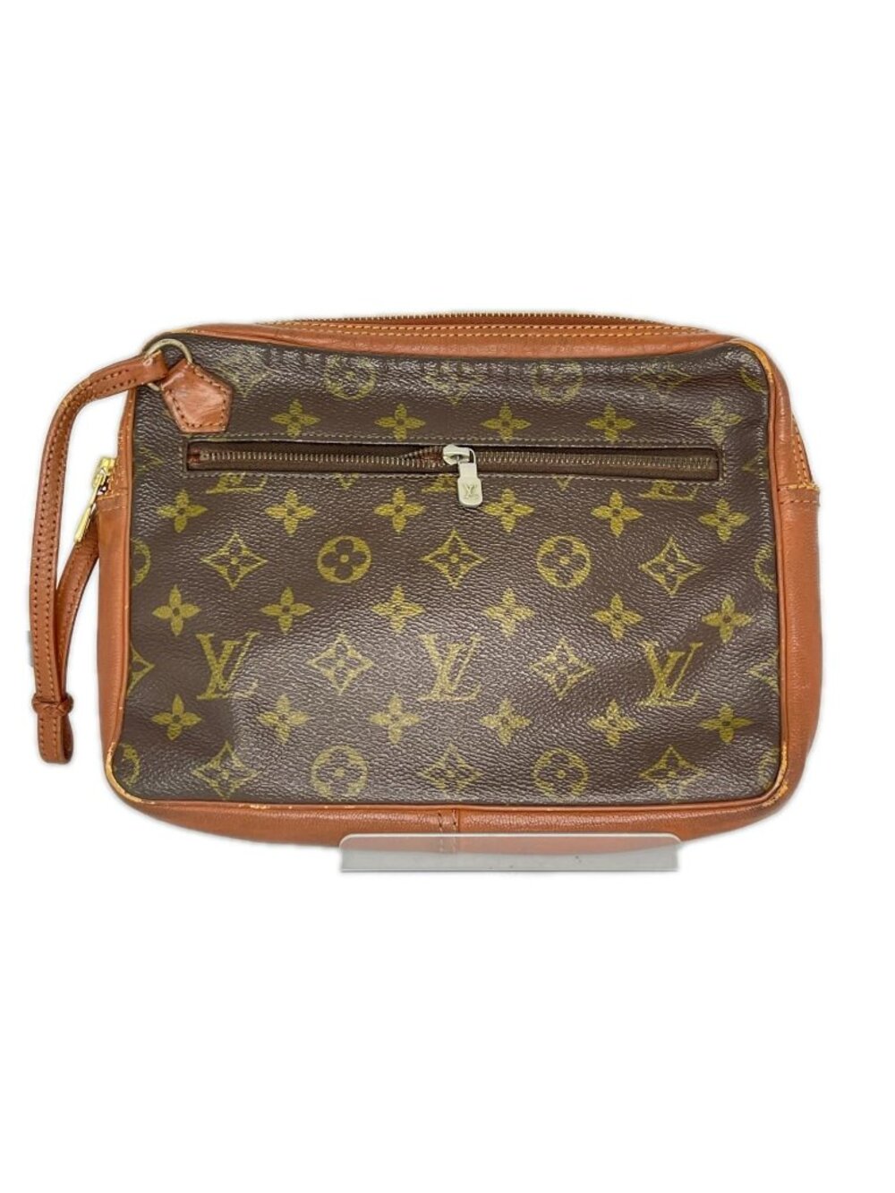 Louis Vuitton Monogram Pochette Sports Sac Spot 183 Brown Zipper Broken Pouch